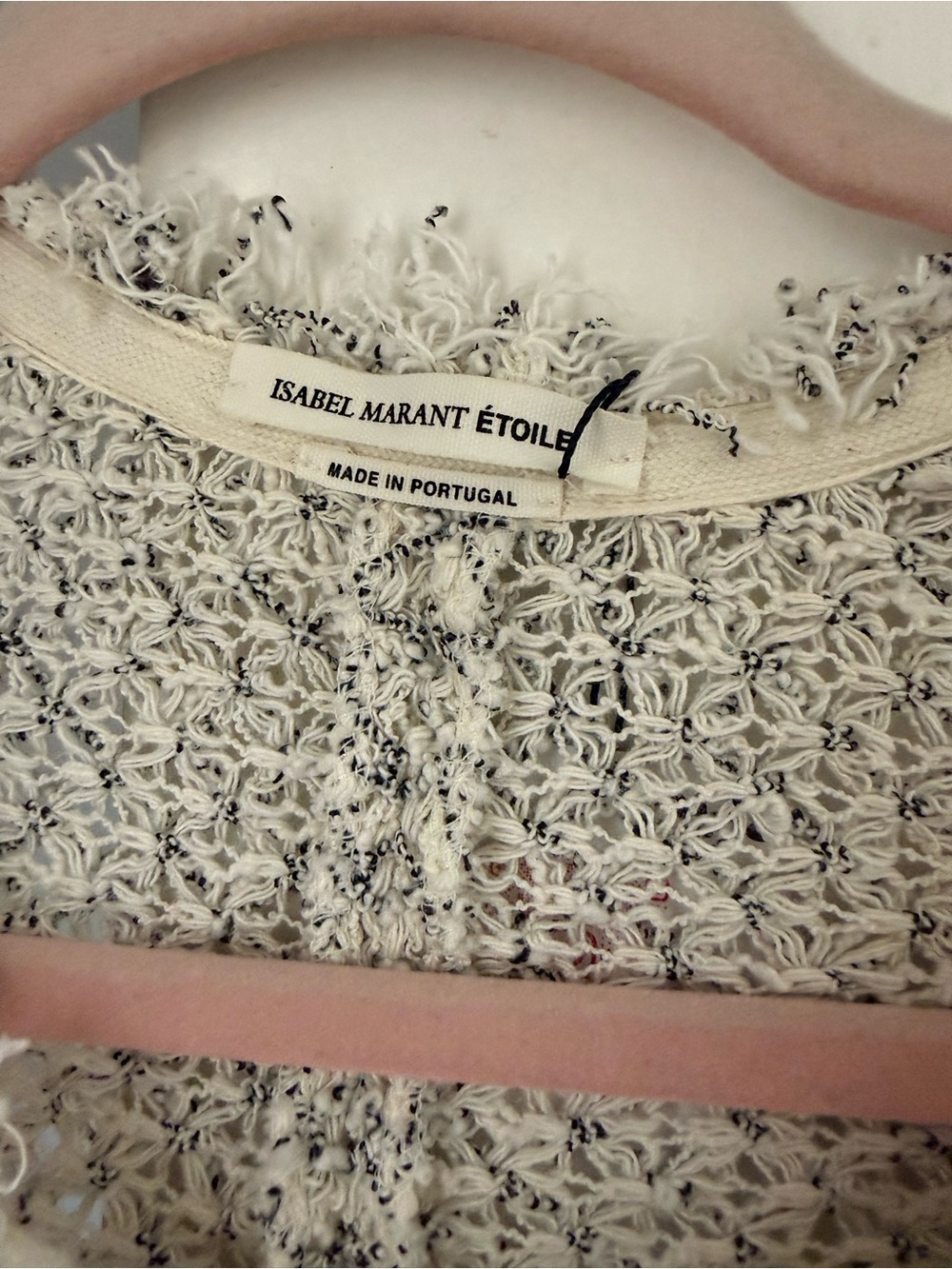 Isabel Marant Cream Knit Long Sleeve Maxi Dress - Picture 6 of 7